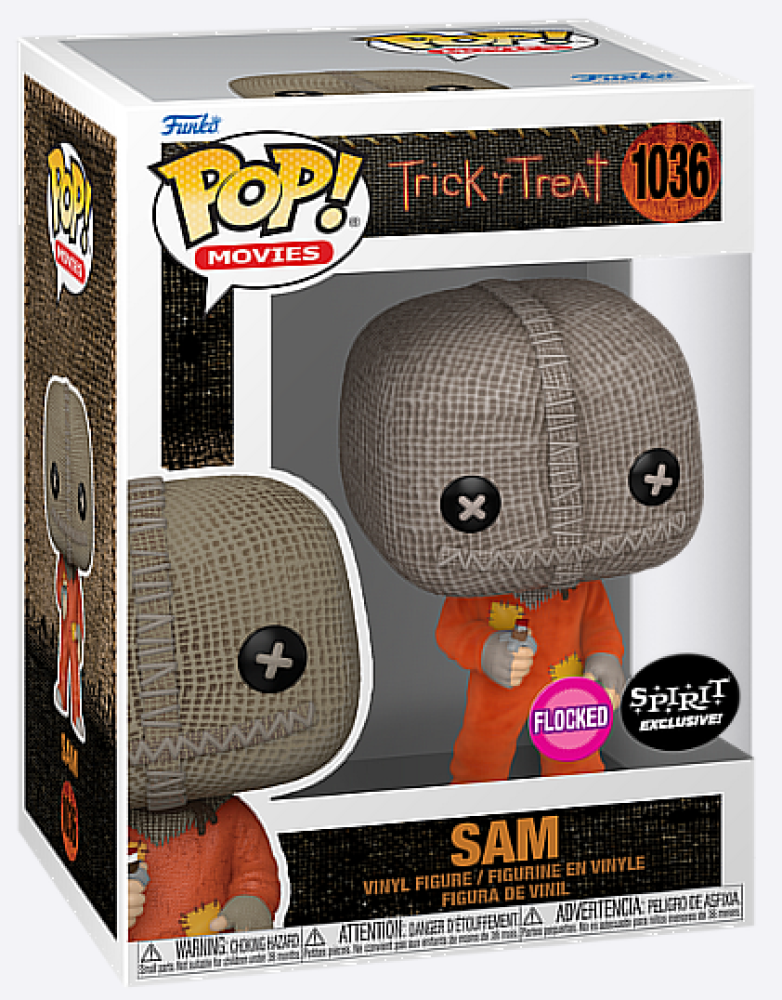 Funko Pop! Movies - Sam #1036 - Spirit Exclusive (Flocked)