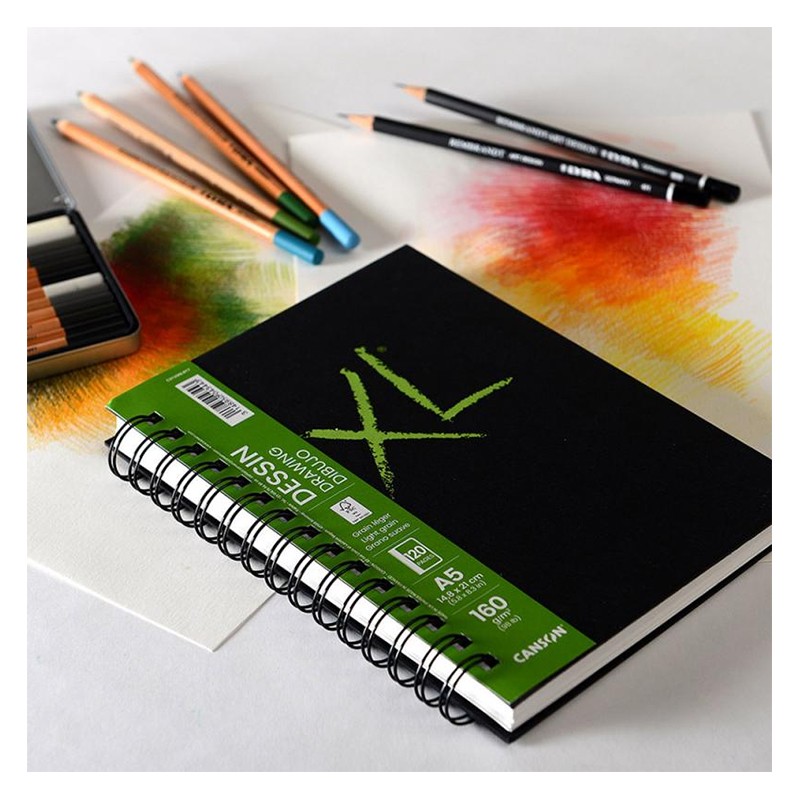 دفتر رسم كانسون 160جم - 120 صفحة XL® Drawing