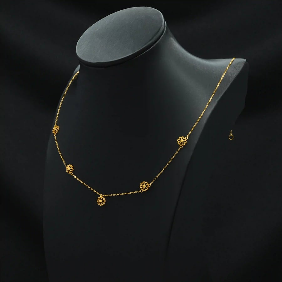 عقود ذهب عيار 21  (N9115)