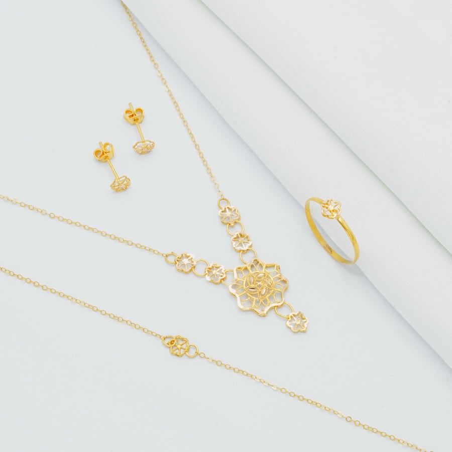 21-karat gold set (S8084)