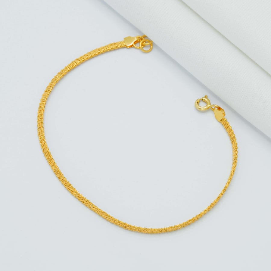 سوارة ذهب عيار 21 (B8258)