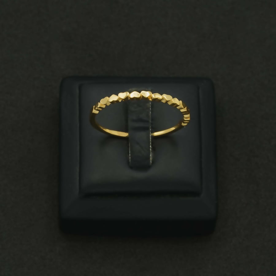 خاتم ذهب ايطالي (R6451)