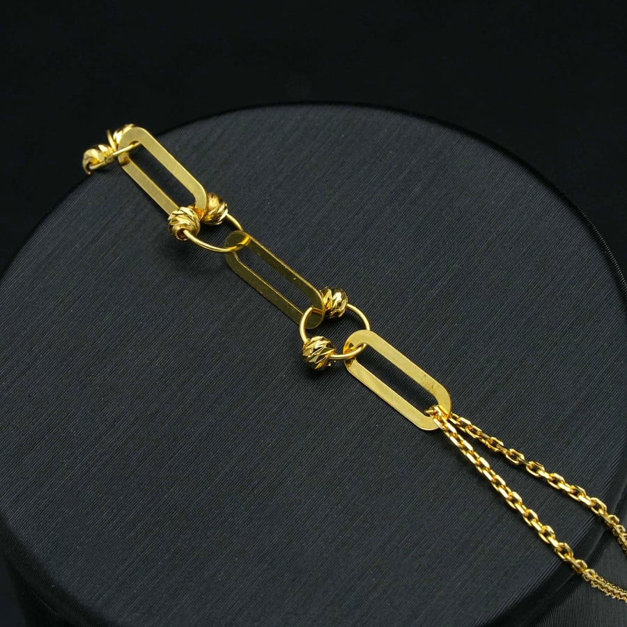 18k Italian gold bracelet (B3932)