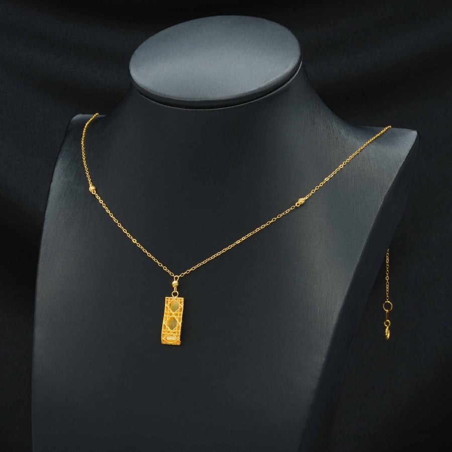 21 karat gold necklace (N8306)