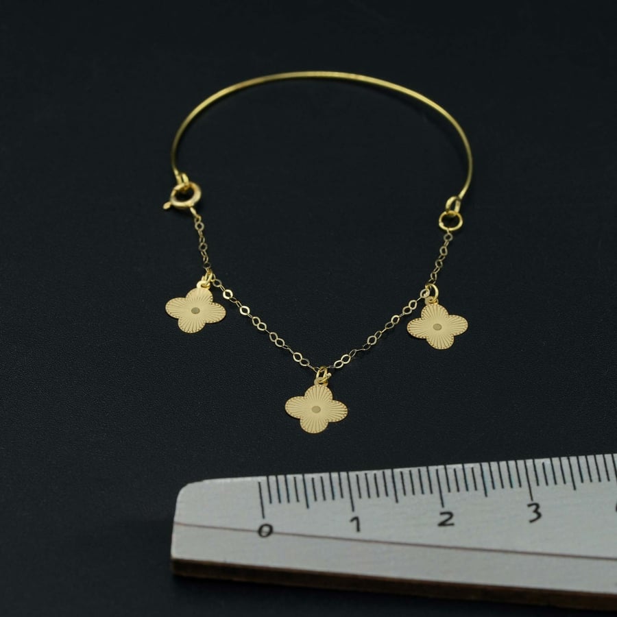 Children's gold bracelet (K3644)