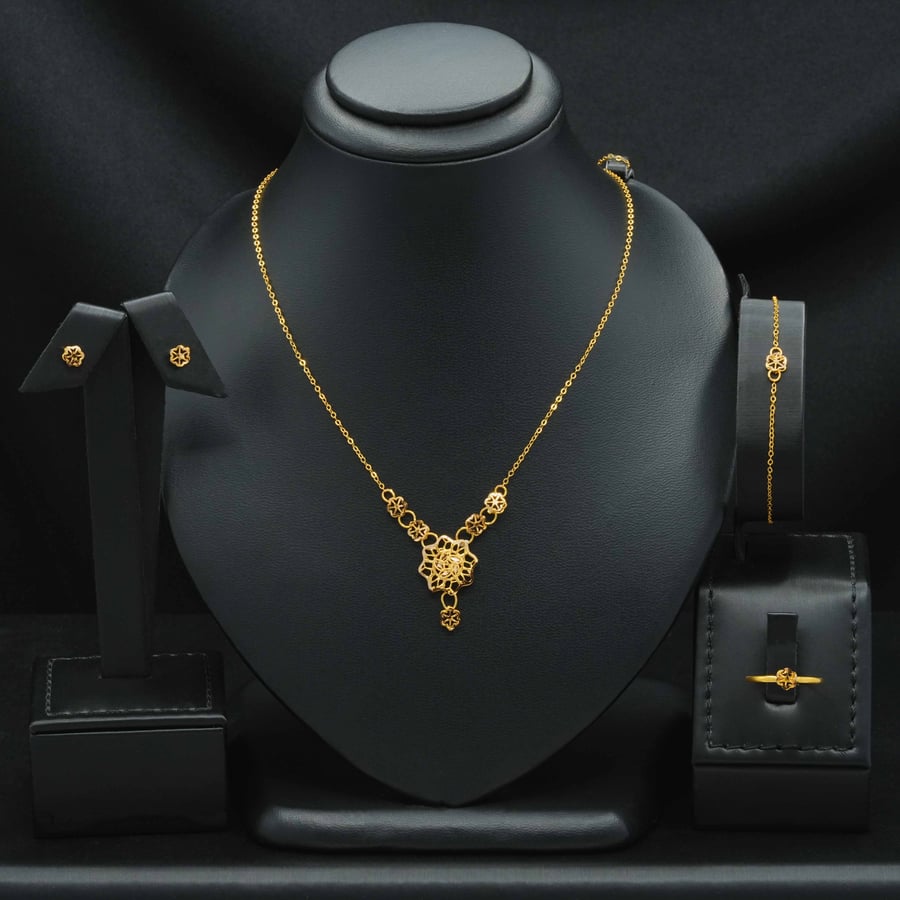 21-karat gold set (S8084)