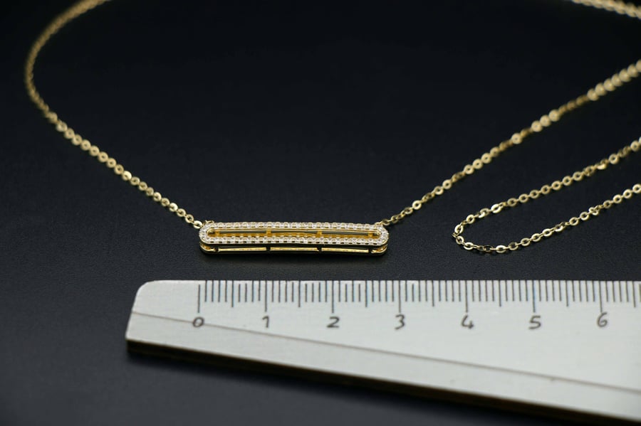 عقد ذهب مميز  (N2031) WF