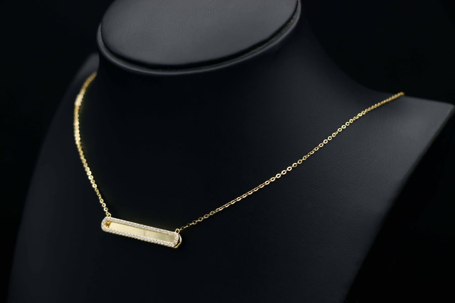 عقد ذهب مميز  (N2029) WF