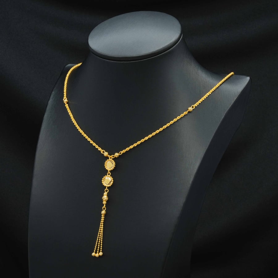 21-karat gold rosary (N8341)