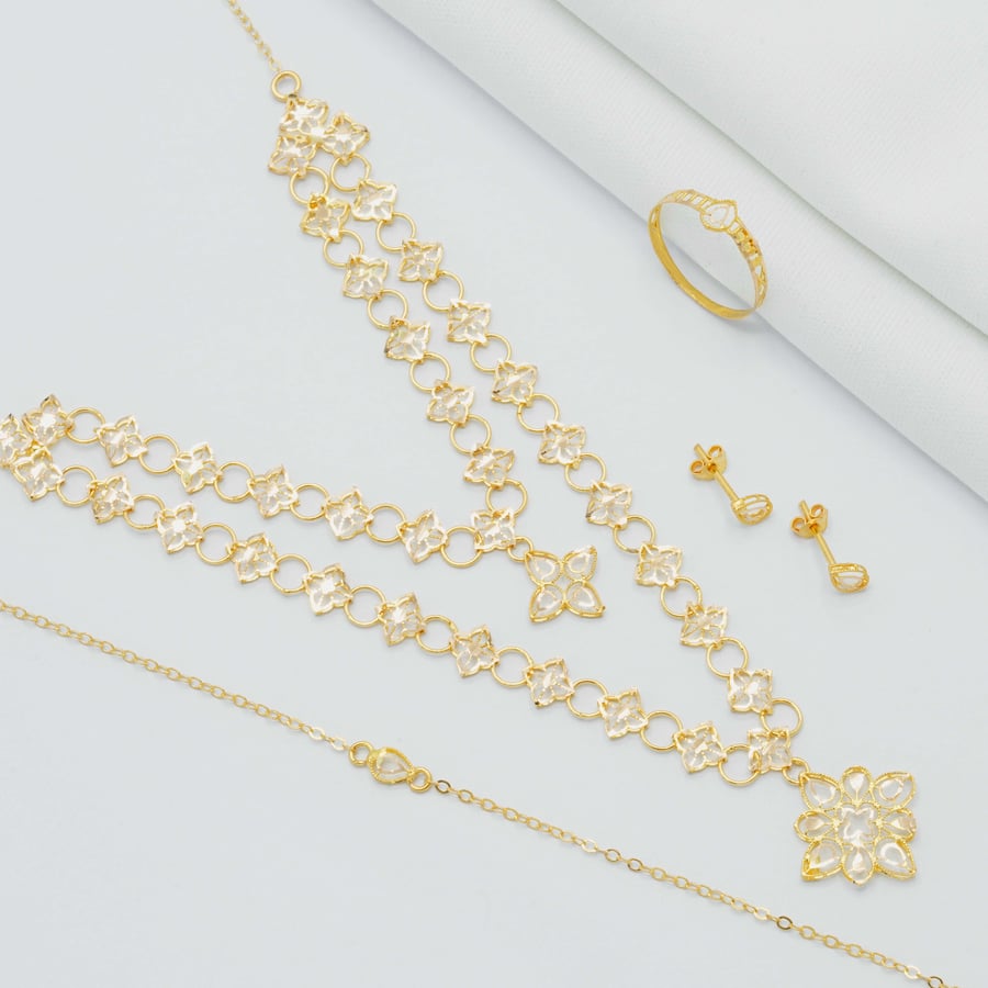 21-karat gold set (S8093)