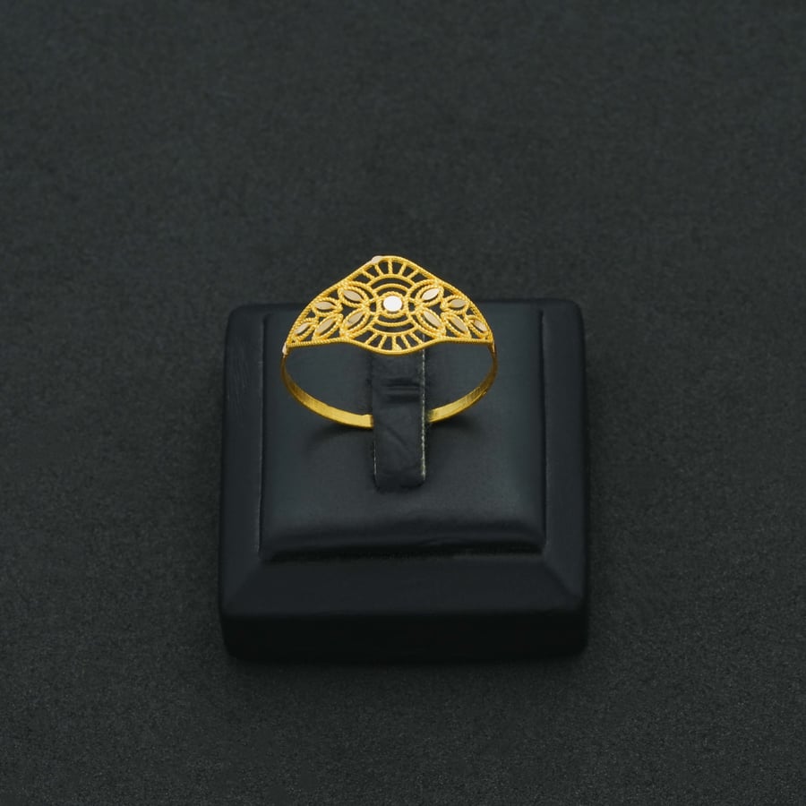 خاتم ذهب عيار 21 (R7427)