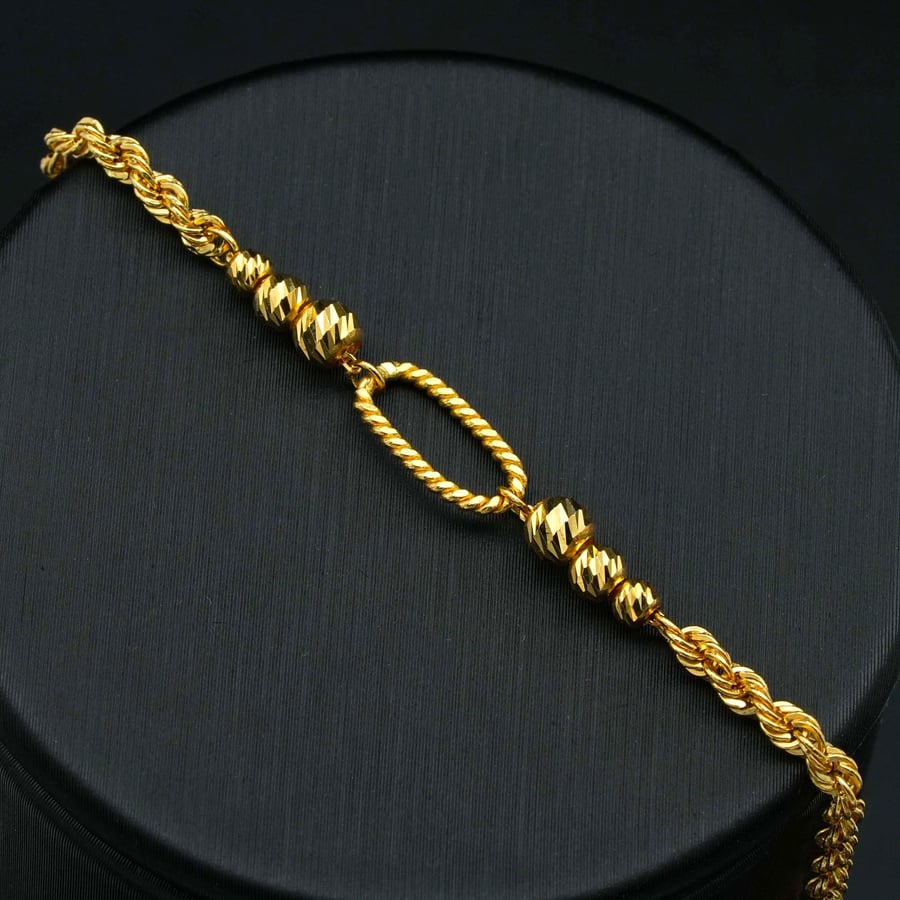 Gold bracelet (B3883) WF