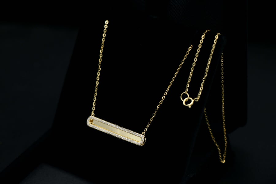 عقد ذهب مميز  (N2029) WF