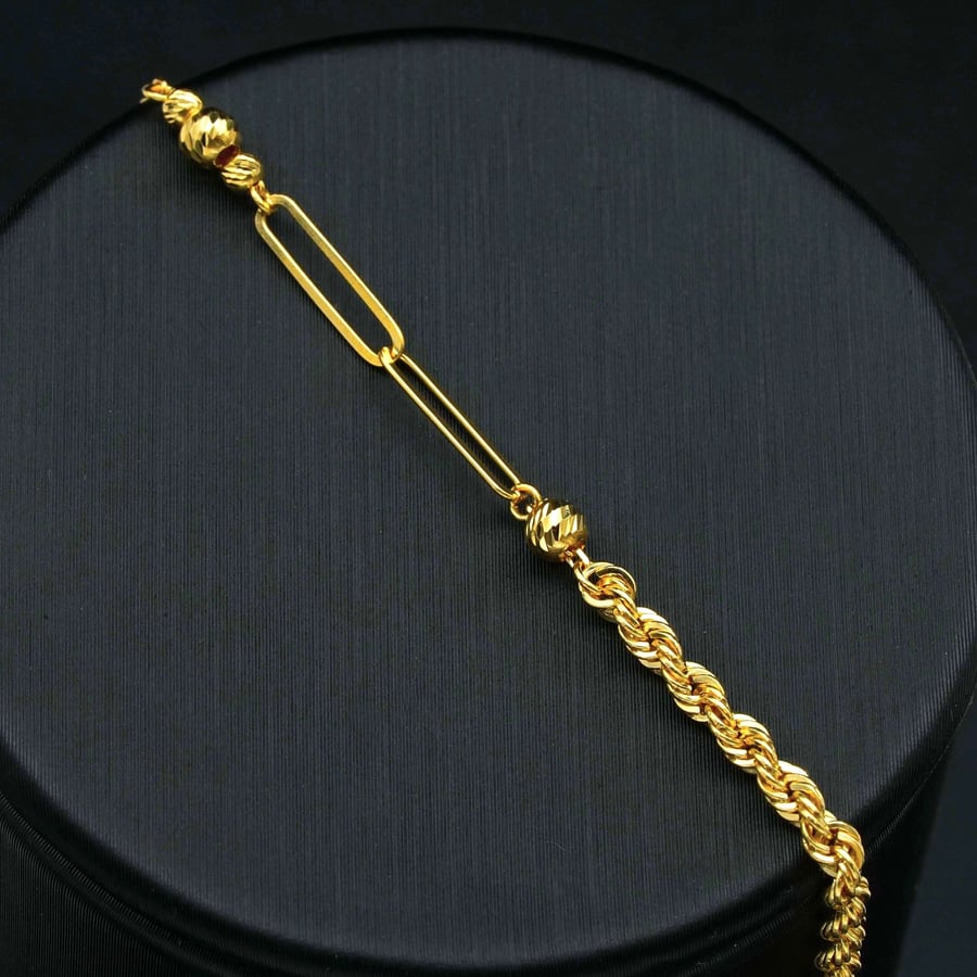سوارة ذهب عيار 18 (B3916)