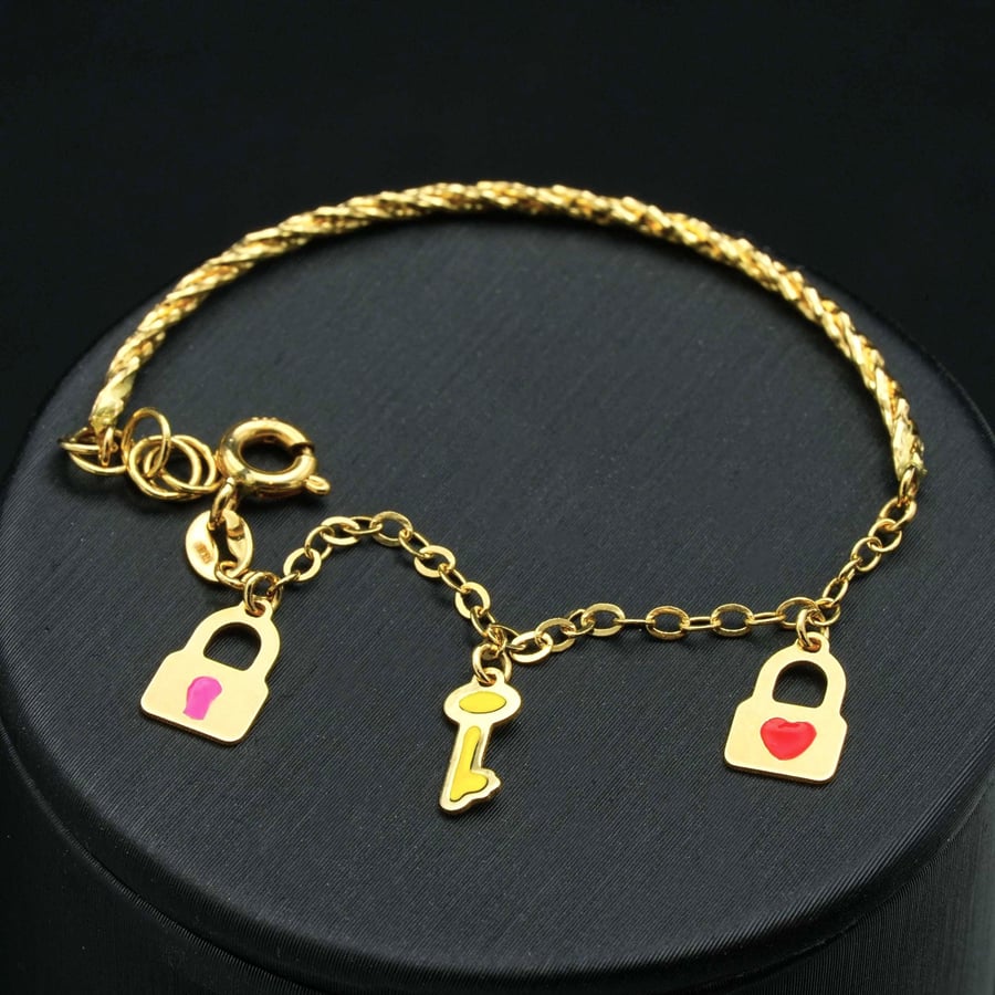 سوارة ذهب اطفال (B3863)