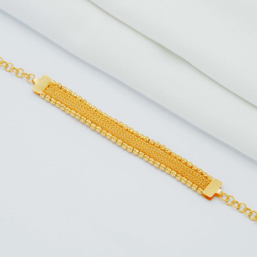 سوارة ذهب عيار 21 (B8257)