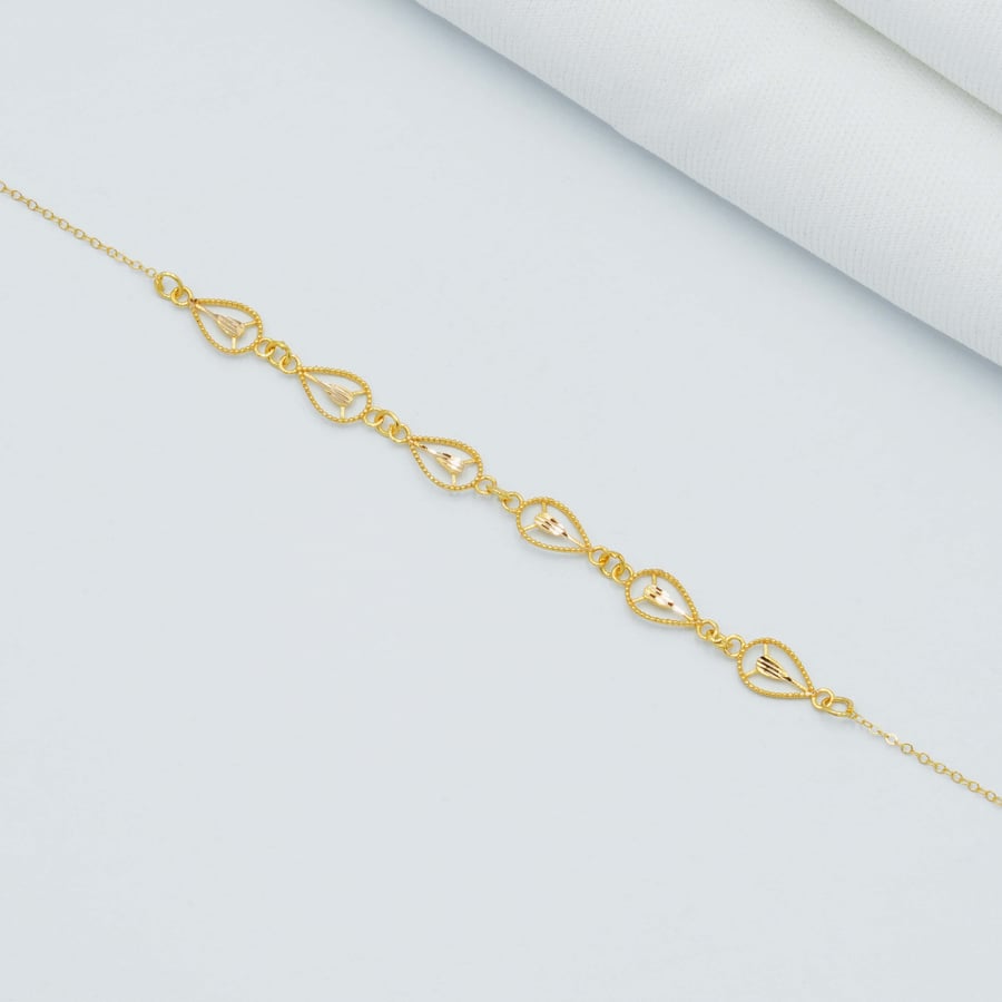 سوارة ذهب عيار 21 (B8481)