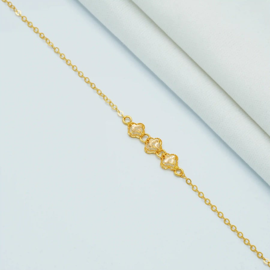 سوارة ذهب عيار 21 (B9160)
