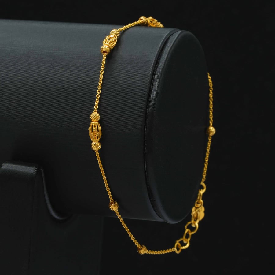 21-karat gold bracelet (B7784)