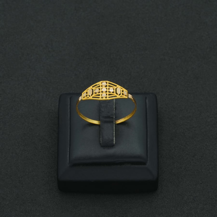 21-karat gold ring (R7315)
