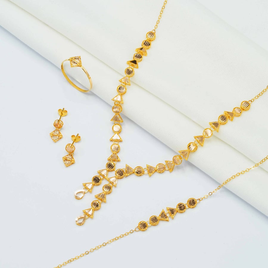 21-karat gold set (S7073)