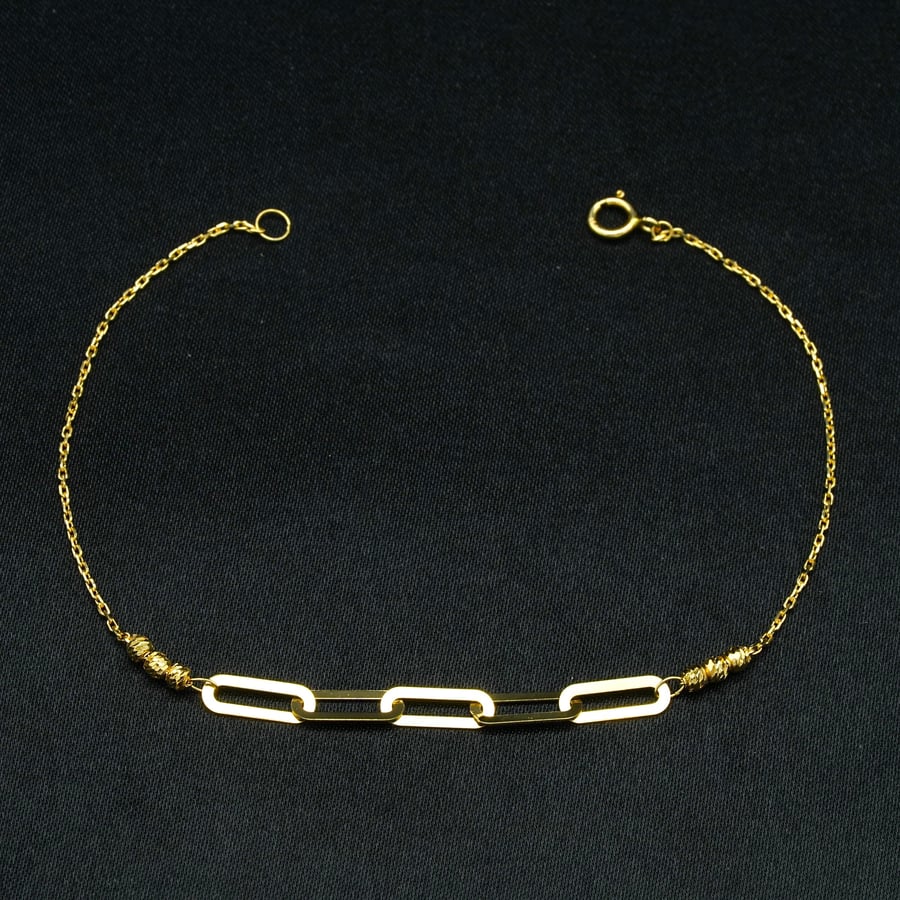 سوارة ذهب عيار  18 (B3928)