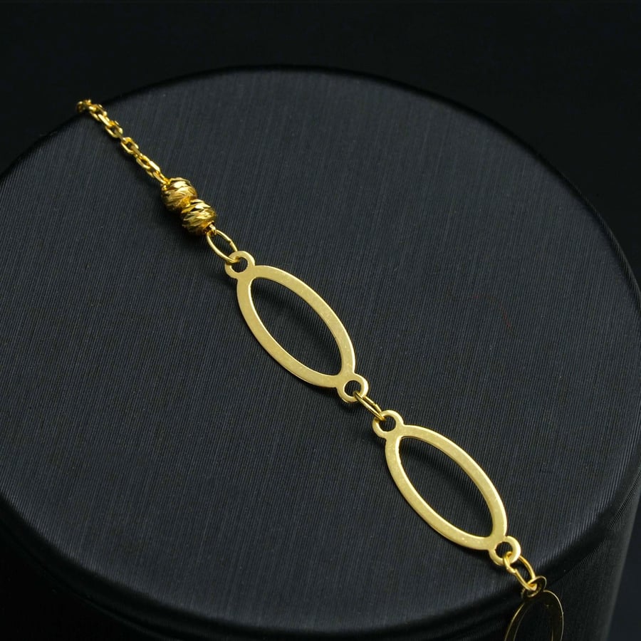 سوارة ذهب ايطالي (B3903) WF