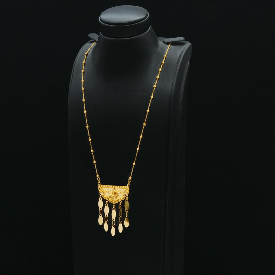سبحة ذهب عيار 21 (N7748)