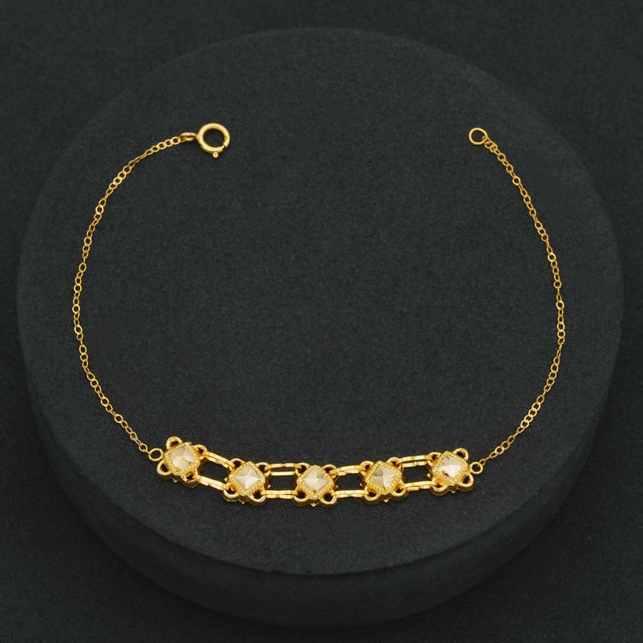 سوارة ذهب عيار 21 (B6067)