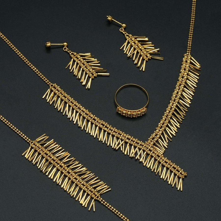 طقم ذهب ايطالي (S4289)