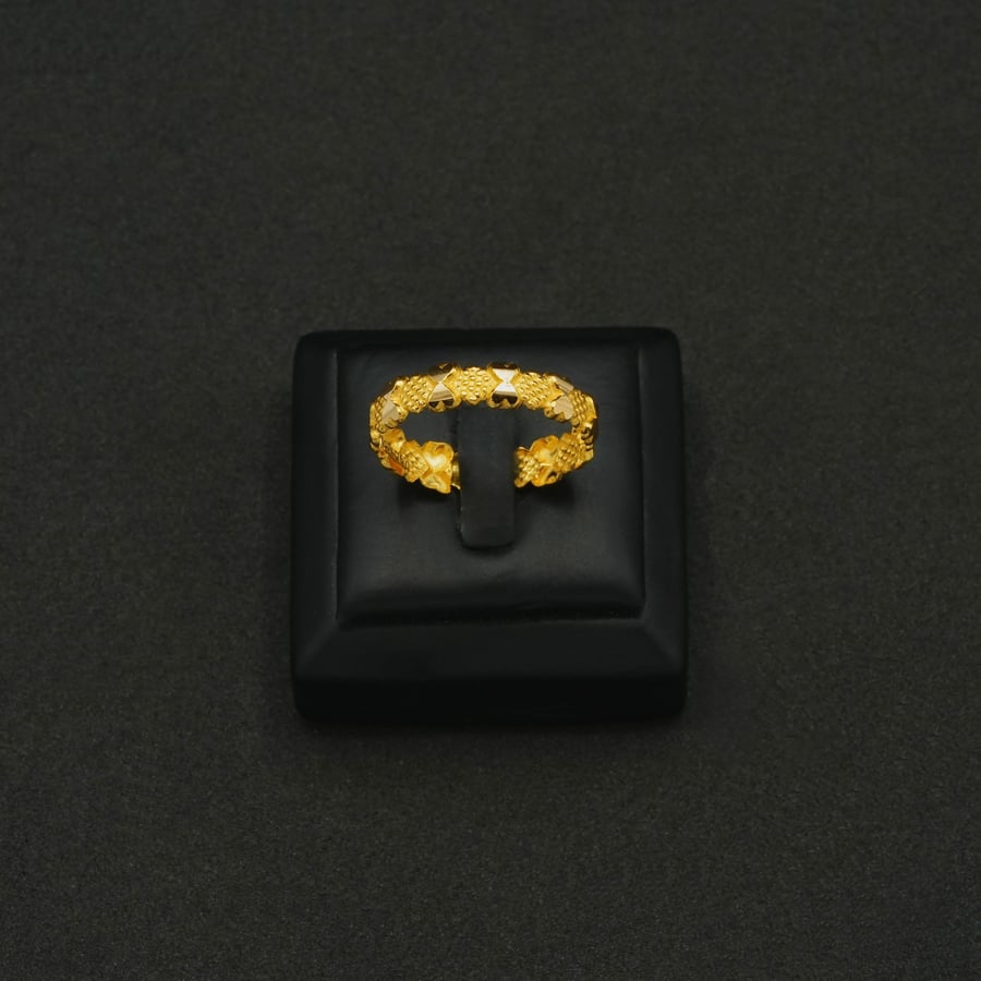 21-karat gold wedding band (R7029)