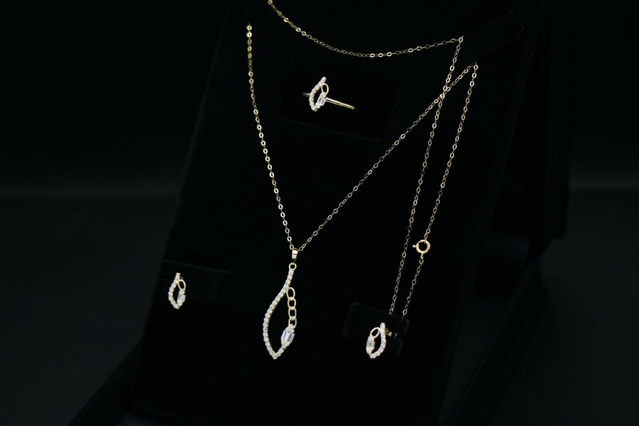 نصف طقم ذهب (HS2245)