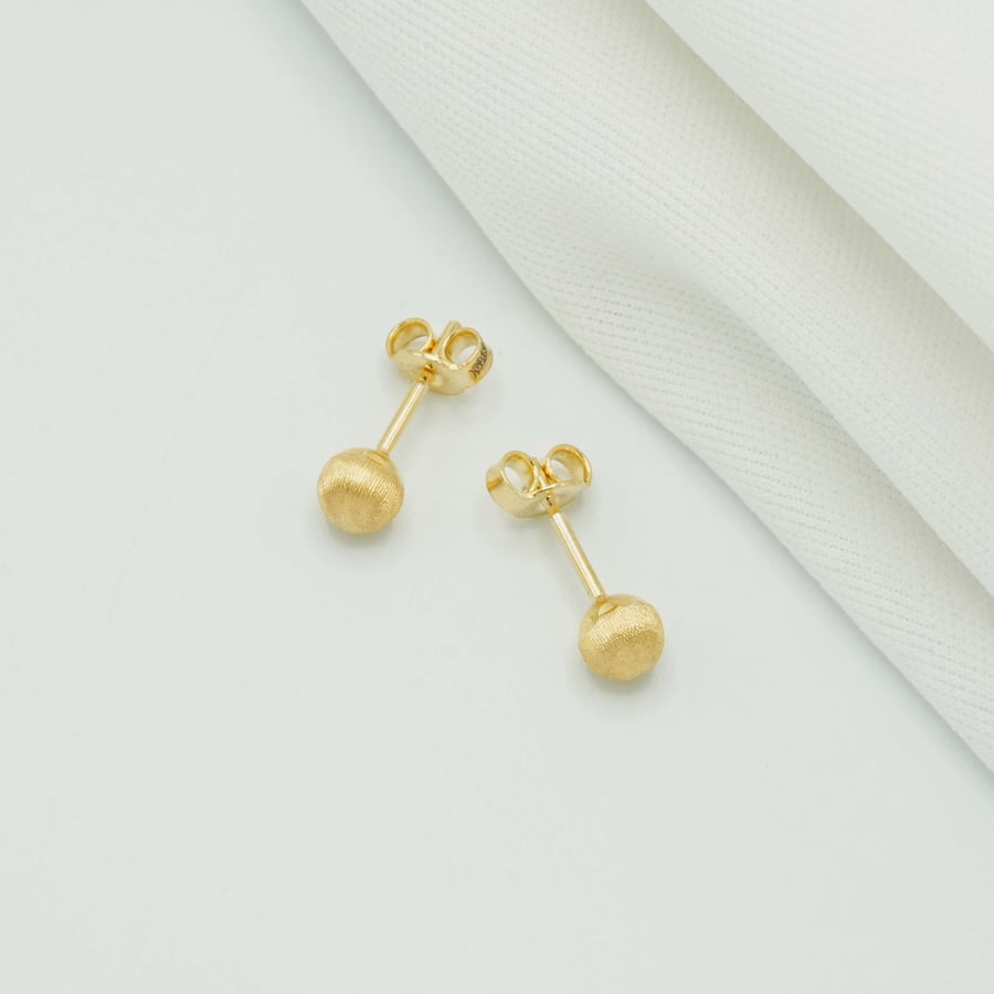 Italian Gold Earrings (E6254)