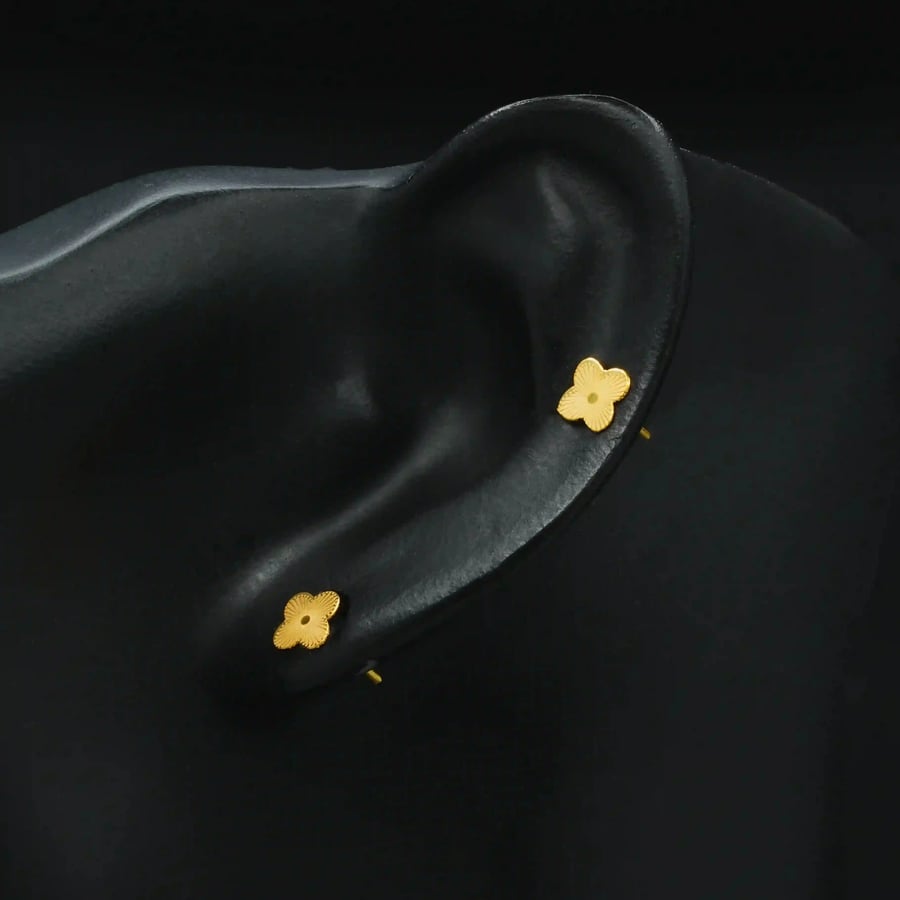 Children's gold earring (K1814)