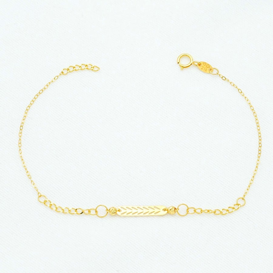 21K Gold Bracelet (B5460)