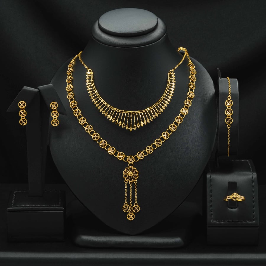 21-karat gold set (S8089)