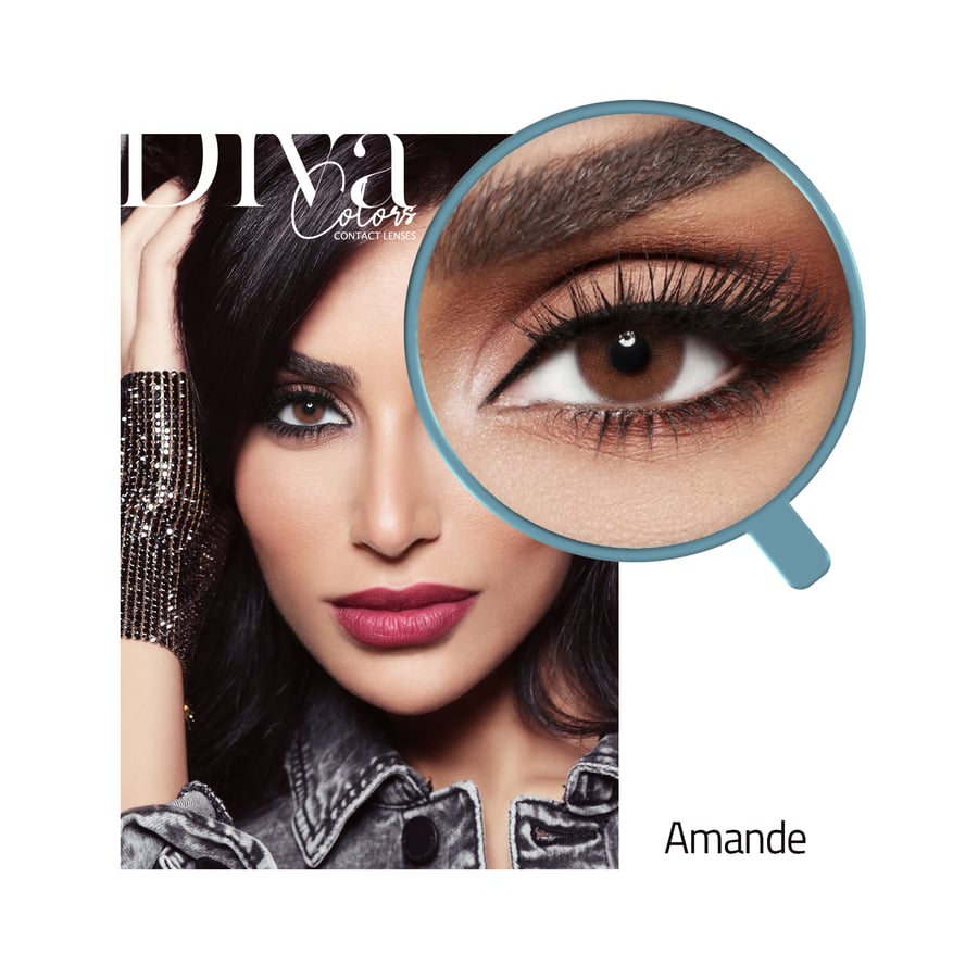 عدسات ديفا اماندي/AMANDE
