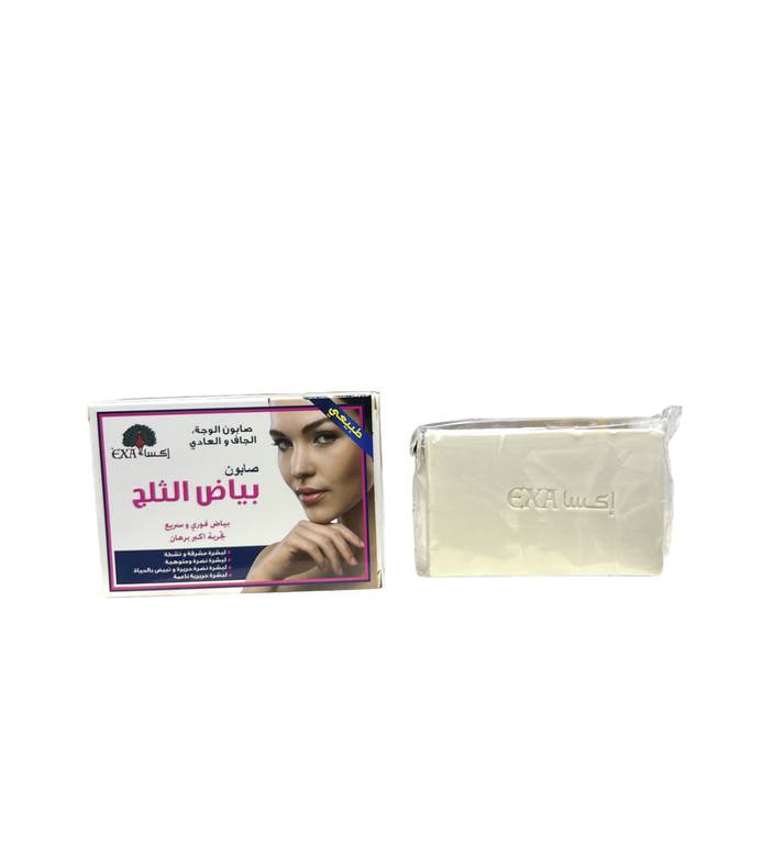 اكسا صابون بياض الثلج 100غ