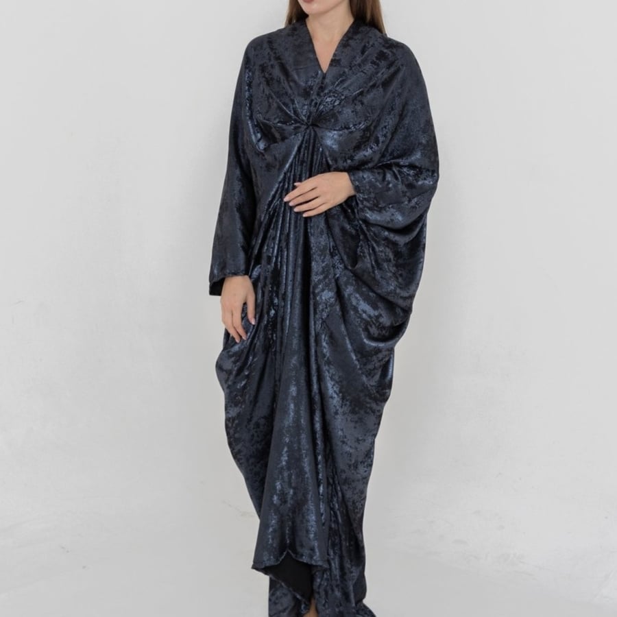 Ladies shinny dress soft velvet
