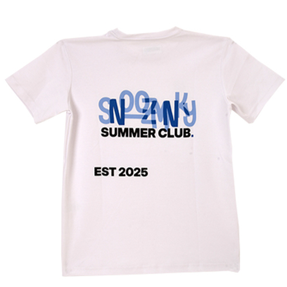 SNOOZMNKY Summer Club Mini Tee
