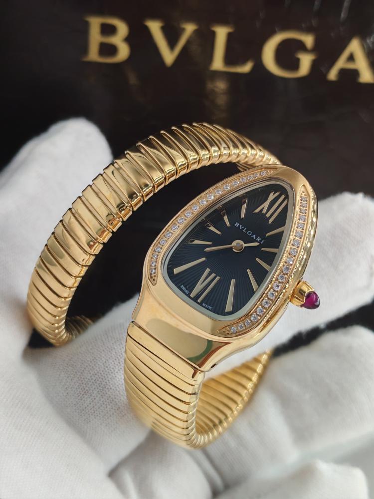 Bulgari Serpenti Topogas watch the snake
