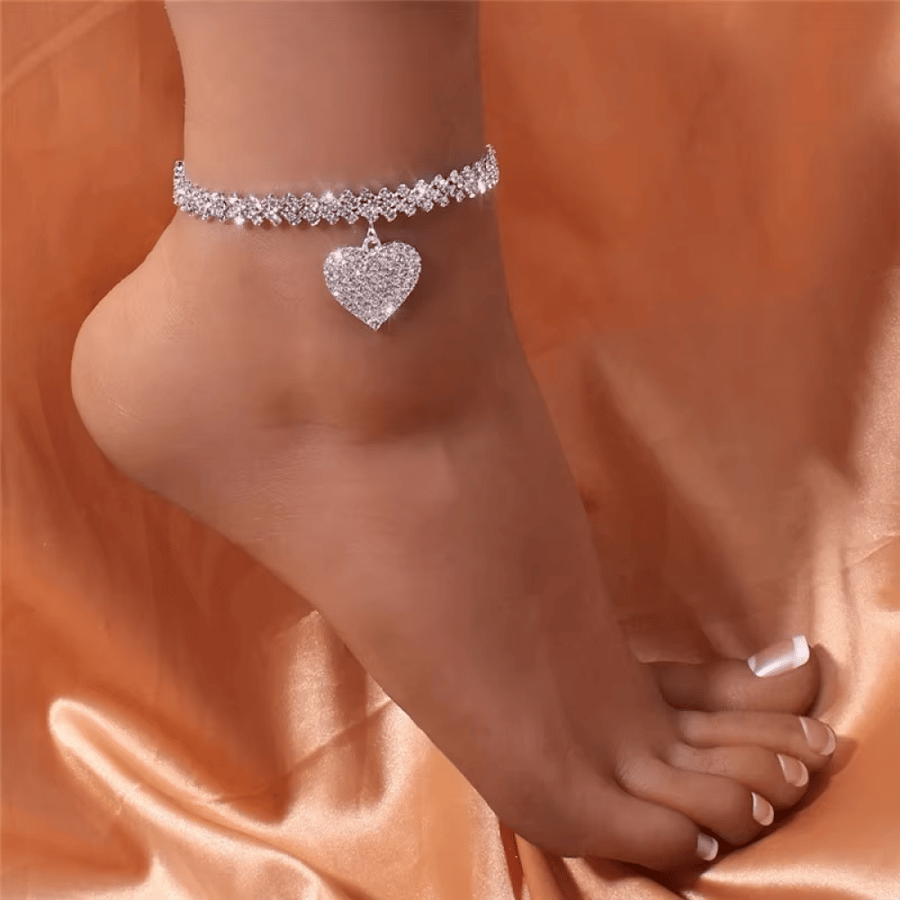 سلسلة خلخال زركون للنساء جميلة Dazzling
