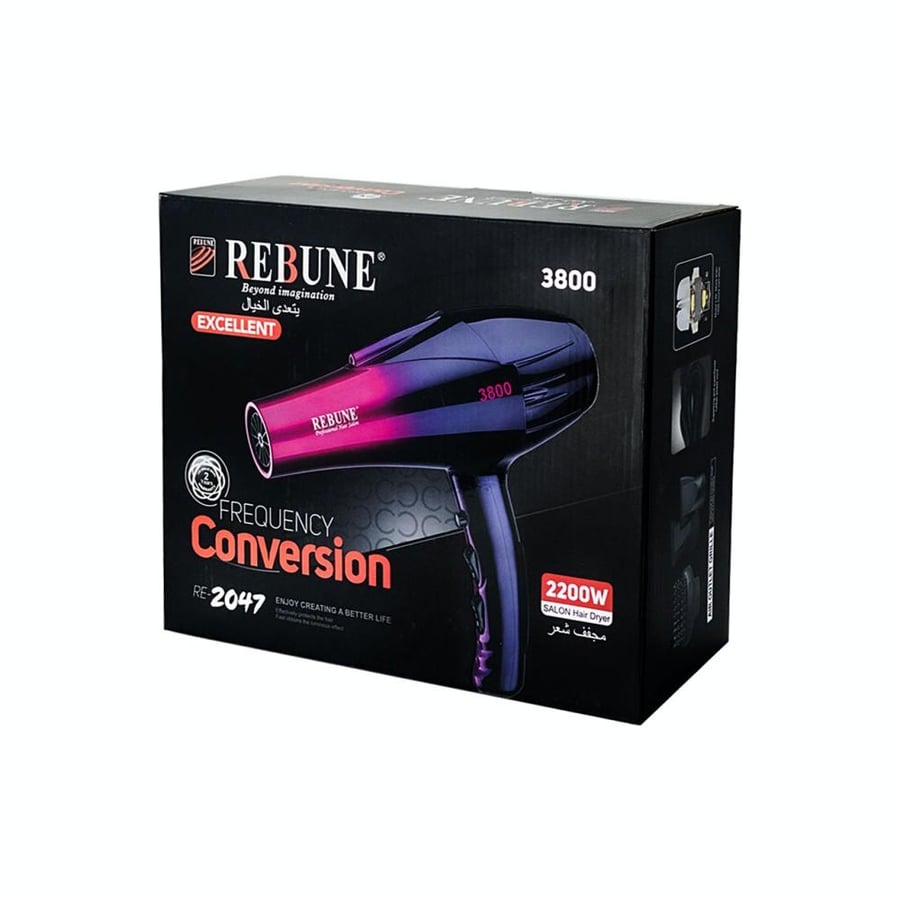 Hair dryer Rebon 2200 watt RE-2047