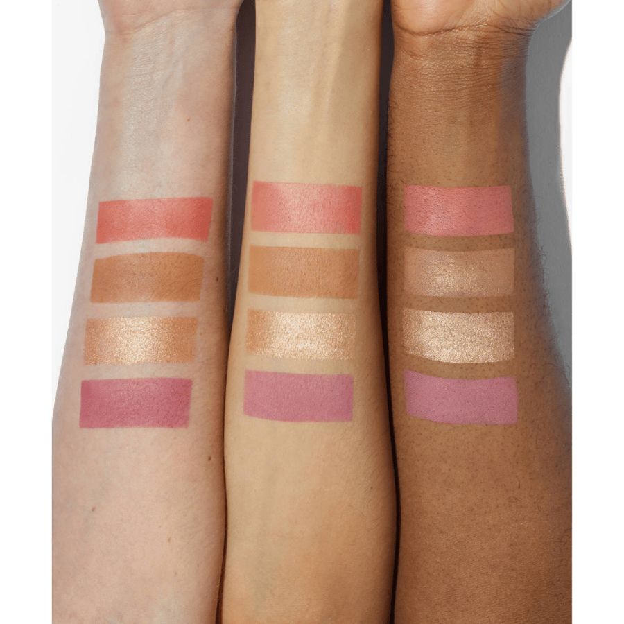 Bye Beauty Bye Palette red blush and bronzer and highlighter - Charmeed Levee 4 shades