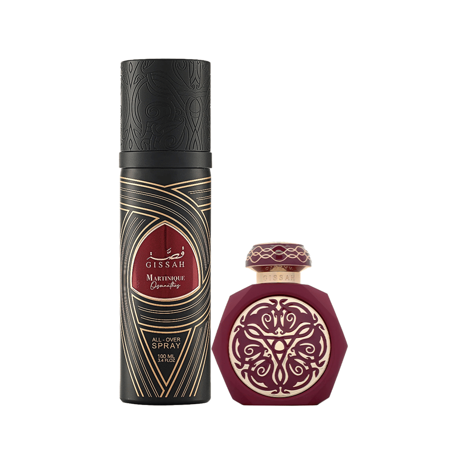Story of the Martnique Osmanthus collection perfume 30 ml spray for hair and body 100 ml