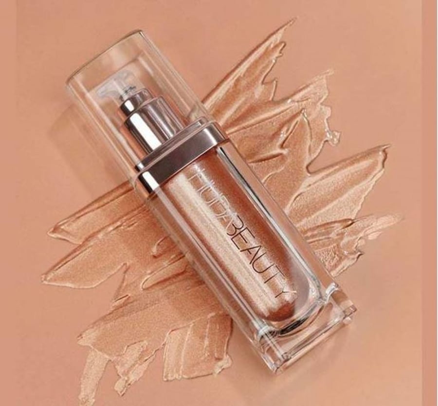 Huda Beauty highlighter shiny for body Luna - 55 ml