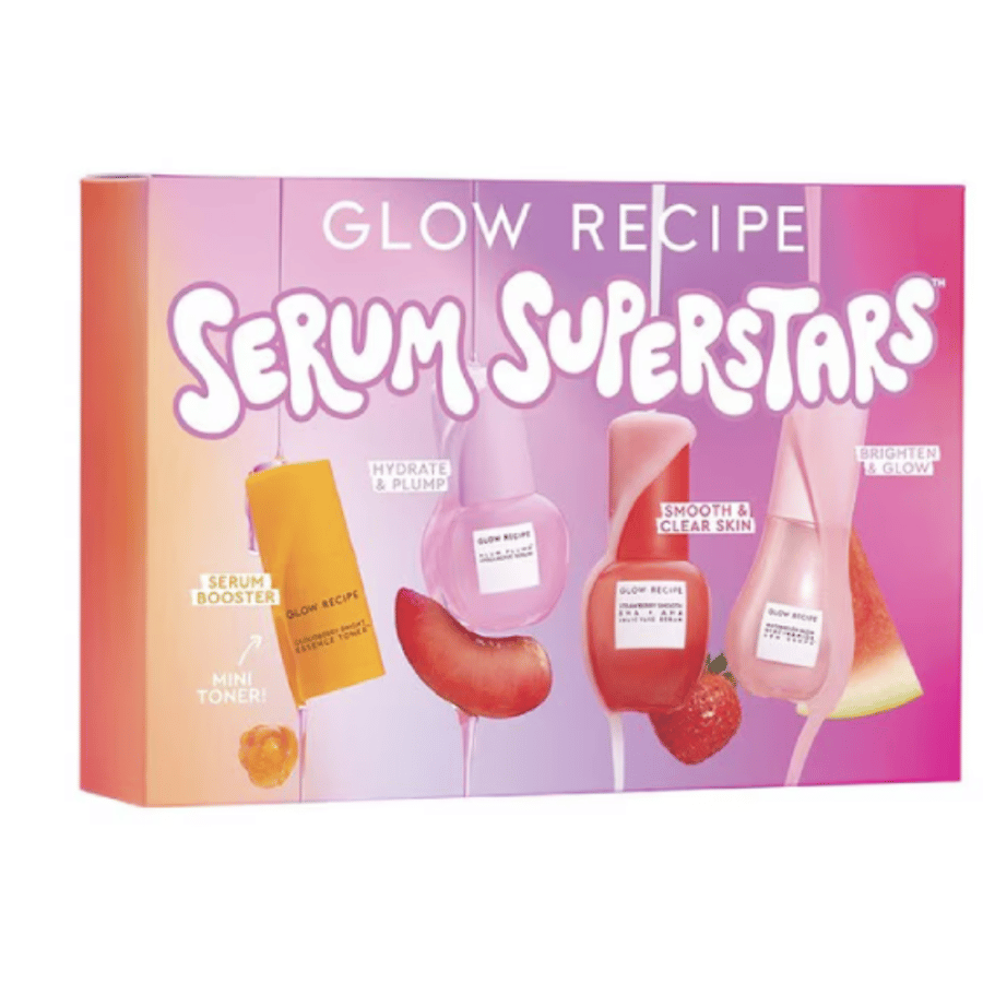 Jalo Recipe Superstars Serum Set for Skincare 4 pieces