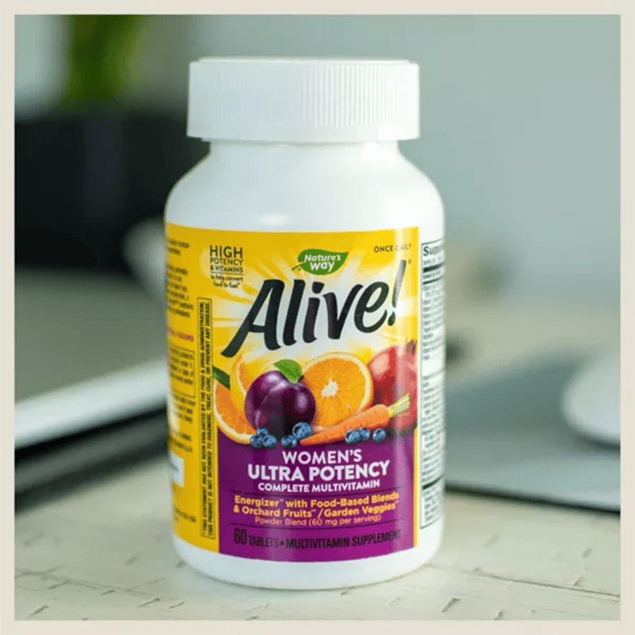 Nature's Way complete multivitamins with superior effectiveness for women 60 tablets