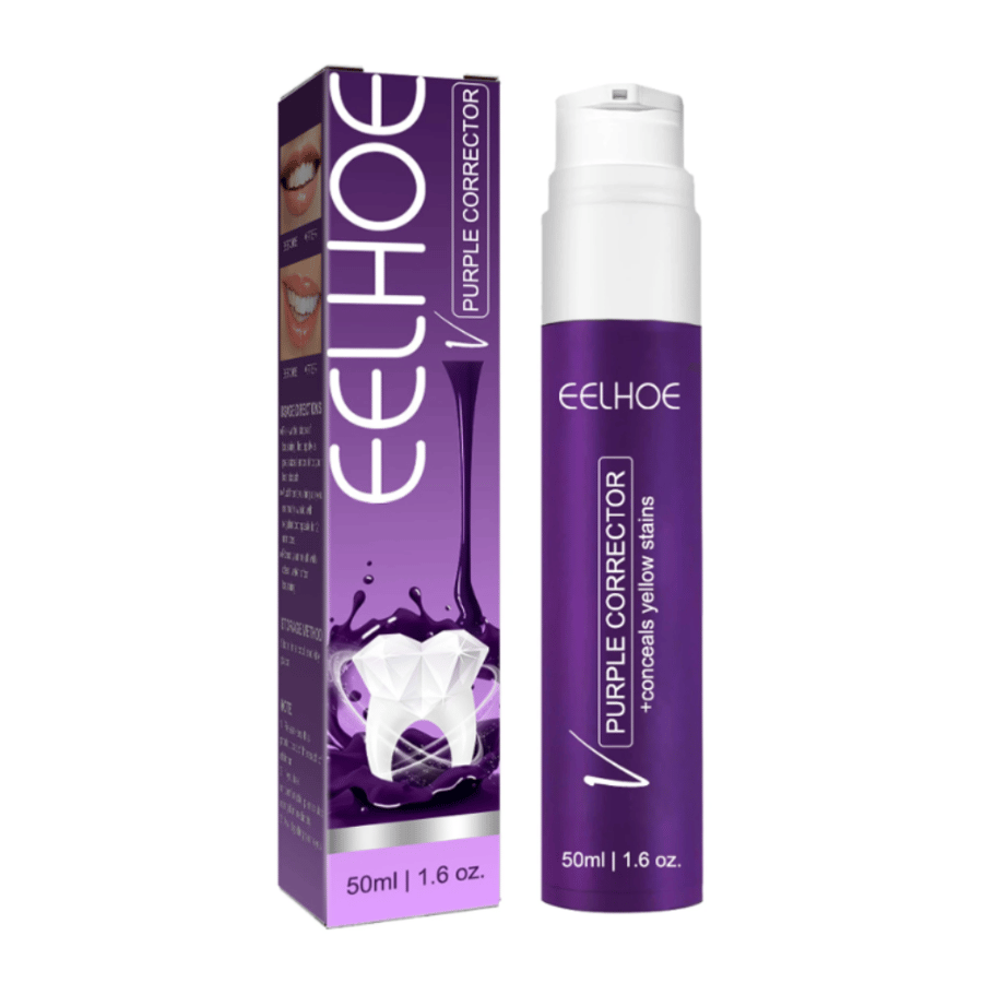 Ilho purple toothpaste, instant teeth whitener and corrector, 50 ml