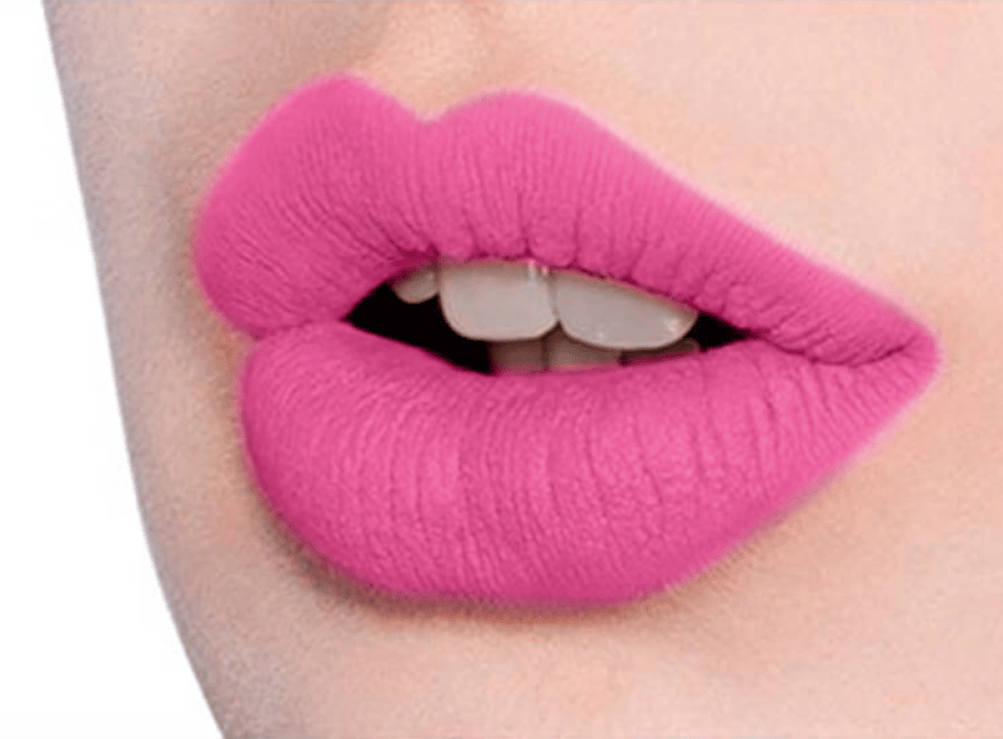 Matte velvet lipstick in a rich color enhanced with beeswax for daily use KYIV 33